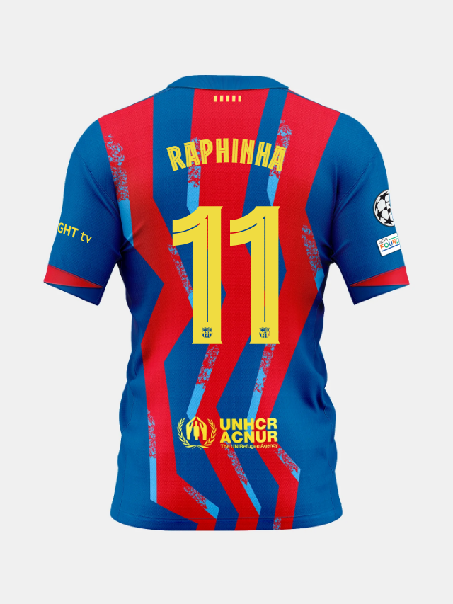 RAPHINHA | UCL Viertes Trikot 25/26 FC Barcelona - Junior