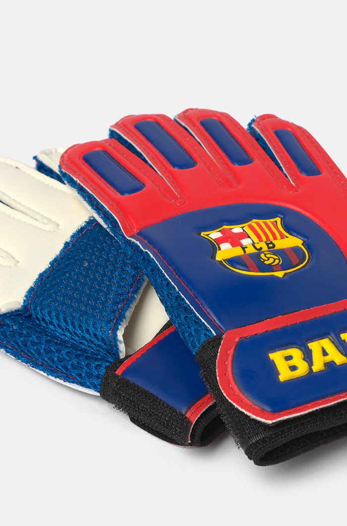FC Barcelona goalkeeper gloves – Kids
