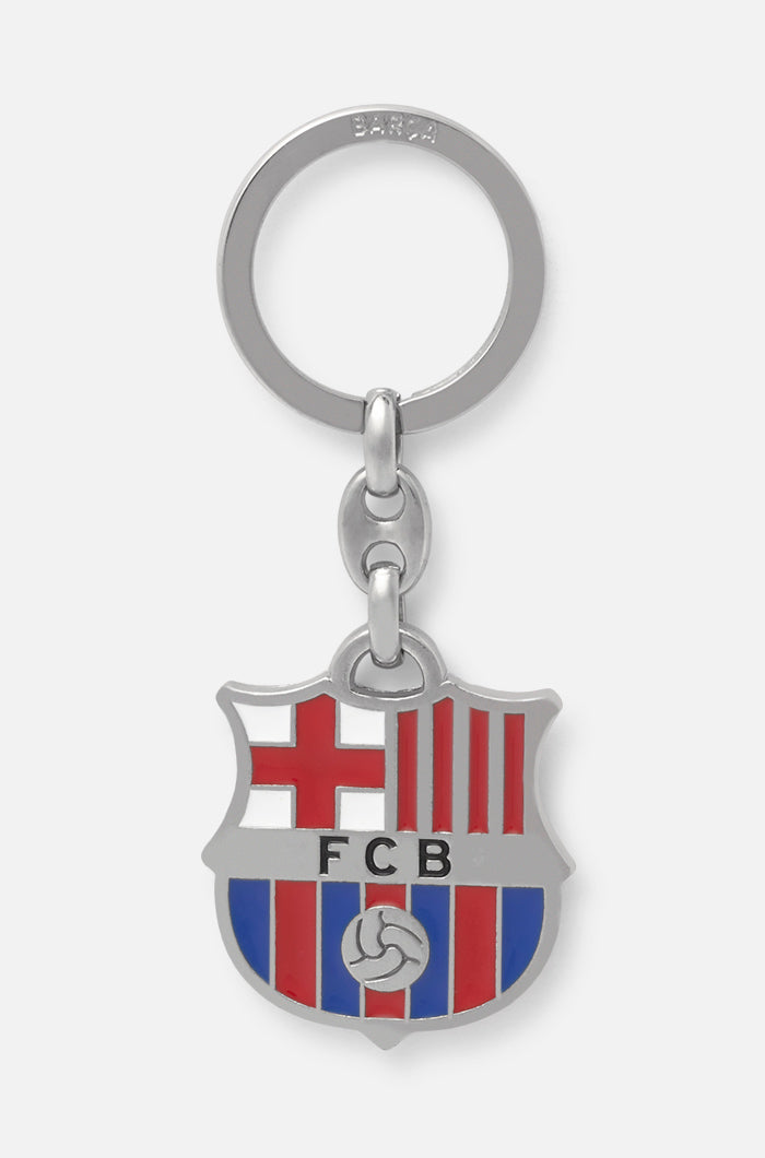 Schlüsselanhänger in Form des FC Barcelona-Wappens