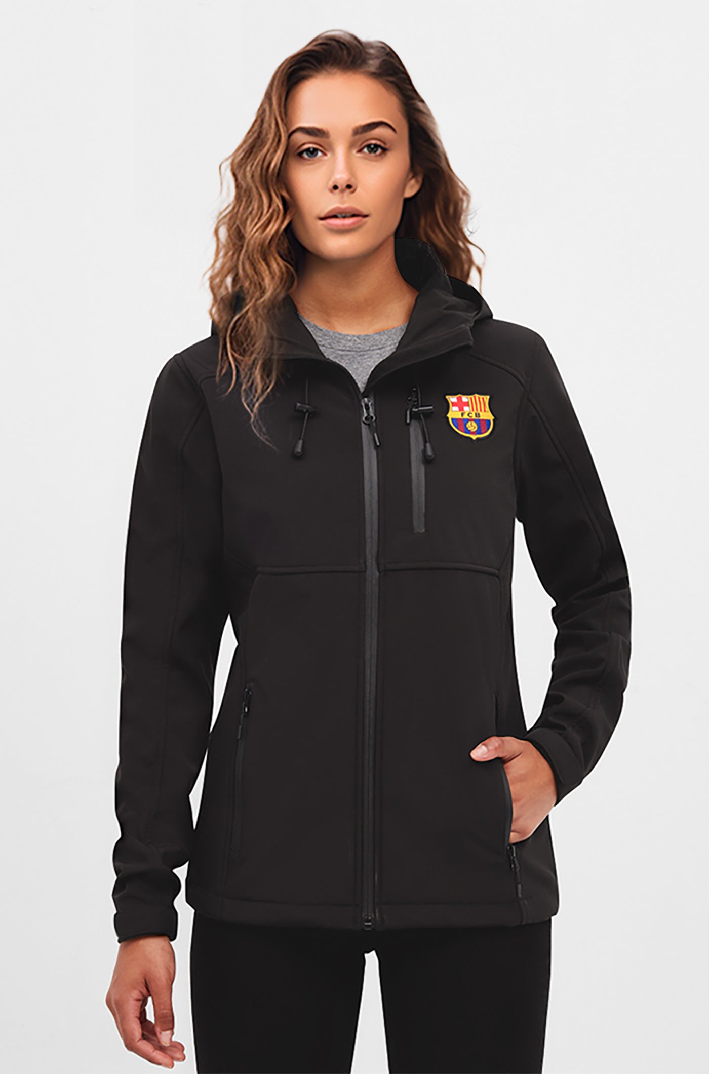 Chaqueta softshell FC Barcelona - Mujer