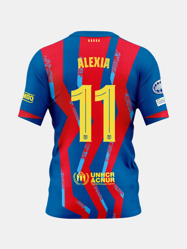 ALEXIA | UWCL Camiseta cuarta equipación 25/26 FC Barcelona - Mujer