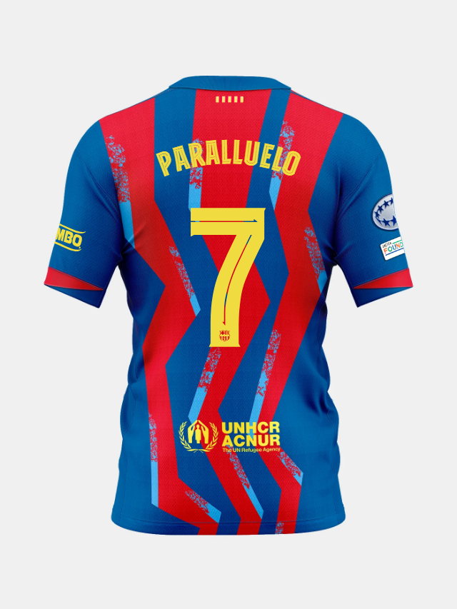 PARALLUELO | UWCL Viertes Trikot Dammen 25/26 FC Barcelona