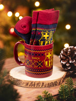 Christmas Pack Mug + Socks FC Barcelona