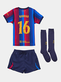 RODRIGO | キッズ ホームキット 26/27 FC Barcelona