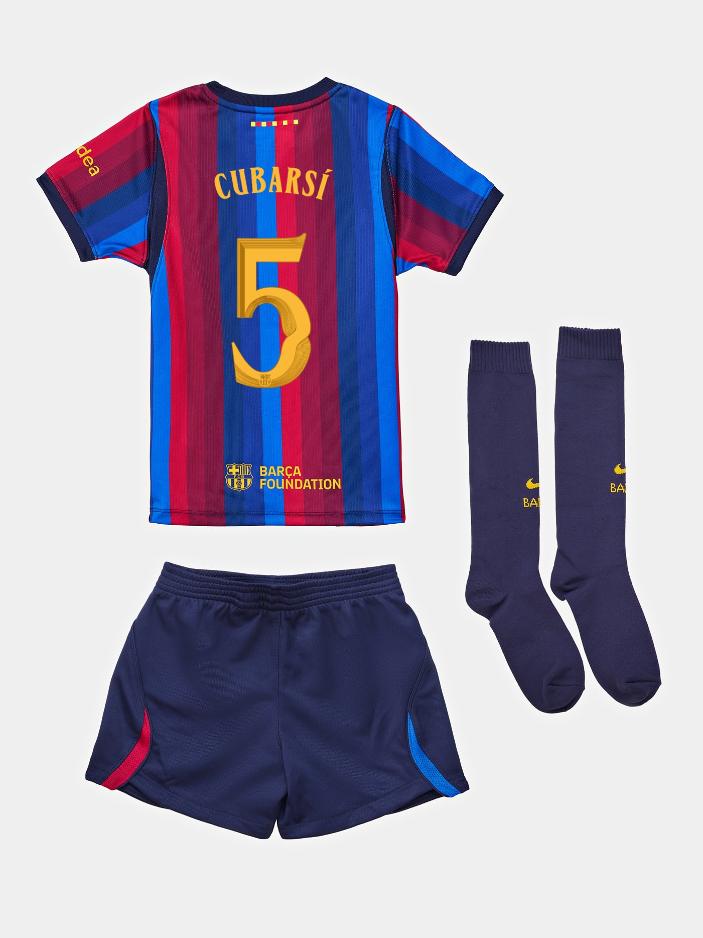 CUBARSÍ | Younger kids home kit 26/27 FC Barcelona