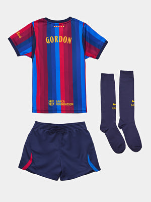 GORDON | Younger kids home kit 26/27 FC Barcelona