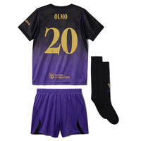 DANI OLMO | Conjunto niño/a pequeño/a segunda equipación 26/27 FC Barcelona x Kobe Bryant
