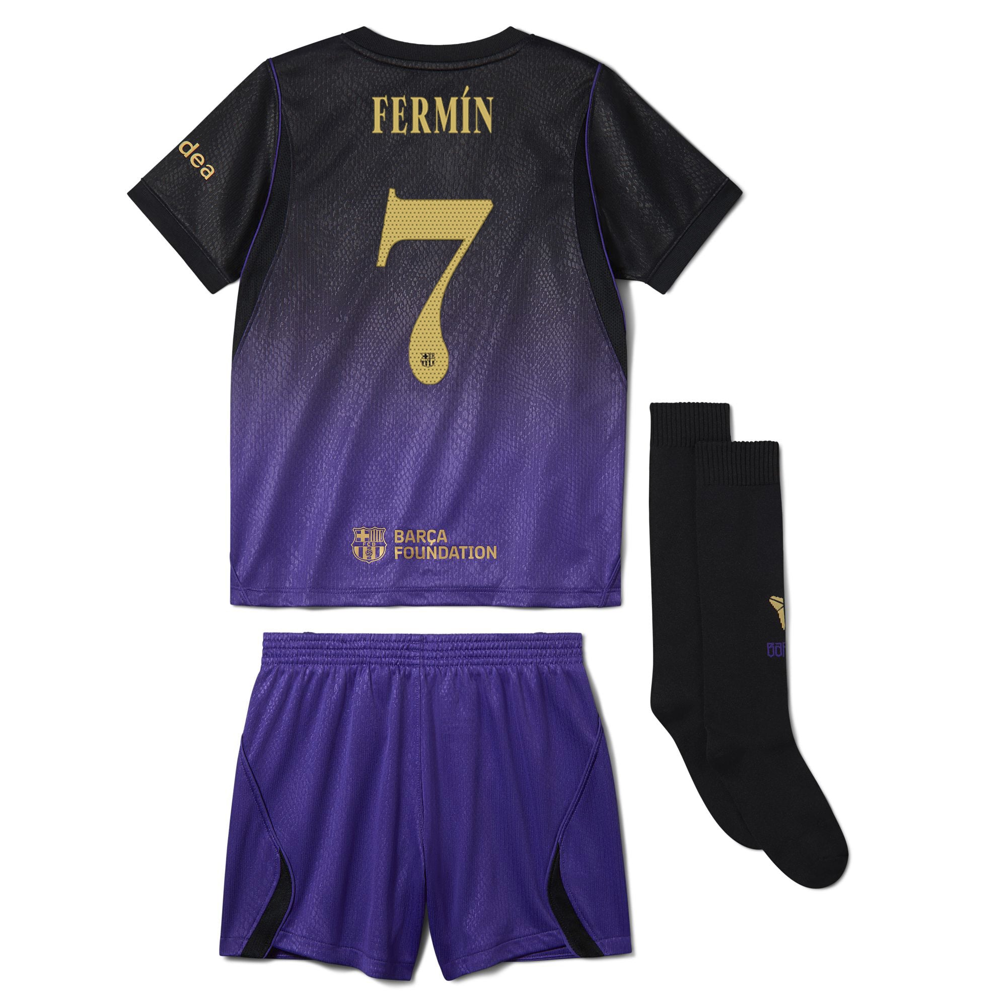 FERMÍN | Younger kids away kit 26/27 FC Barcelona x Kobe Bryant