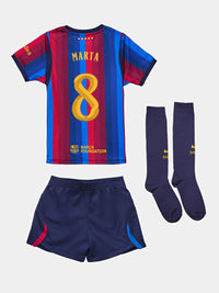 MARTA | Conjunto infantil primera equipación 26/27 FC Barcelona