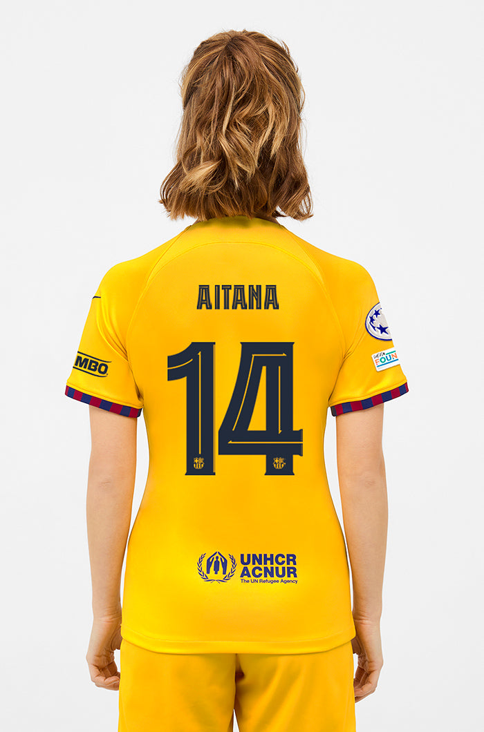 UWCL - Camiseta 4ª equipación FC Barcelona 22/23 - Mujer - AITANA
