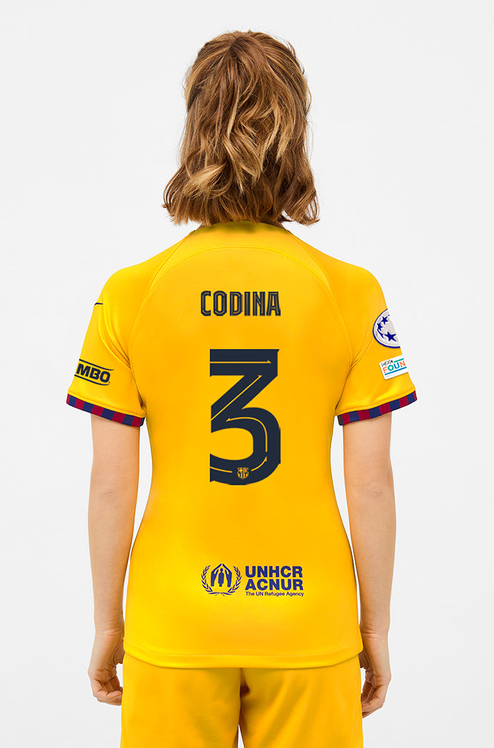 UWCL - Camiseta 4ª equipación FC Barcelona 22/23 - Mujer - CODINA