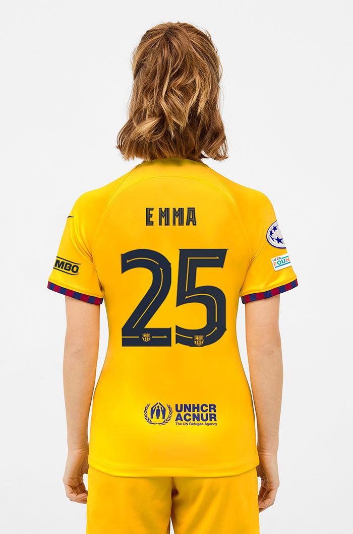 UWCL - Maillot quatrième FC Barcelone 22/23 - Femme - EMMA