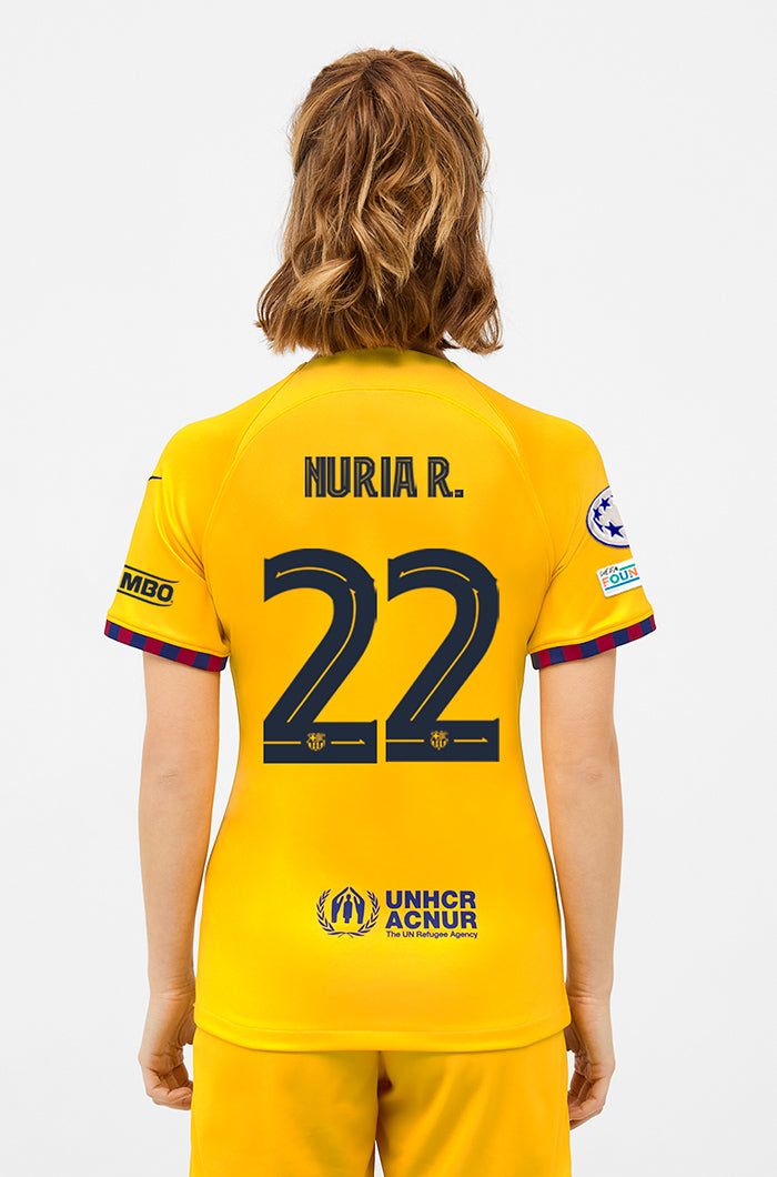 UWCL - Camiseta 4ª equipación FC Barcelona 22/23 - Mujer - NURIA R.