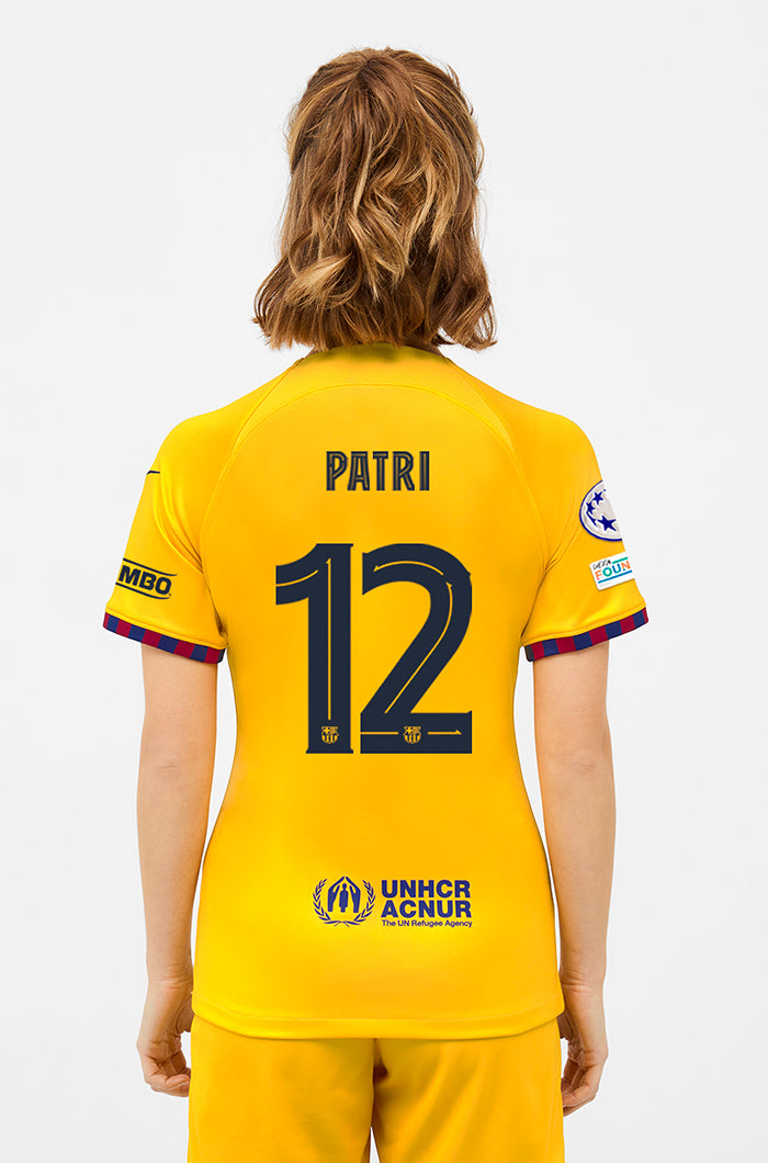 UWCL - Camiseta 4ª equipación FC Barcelona 22/23 - Mujer - PATRI