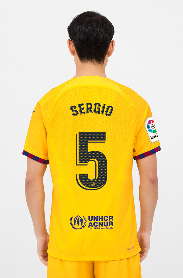 LFP - Camiseta 4ª equipación FC Barcelona 22/23 Edición Jugador - SERGIO