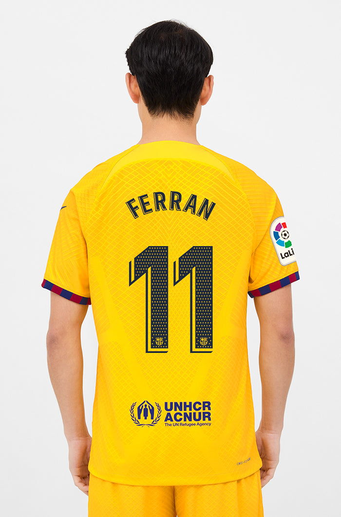 LFP - Camiseta 4ª equipación FC Barcelona 22/23 Edición Jugador - FERRAN