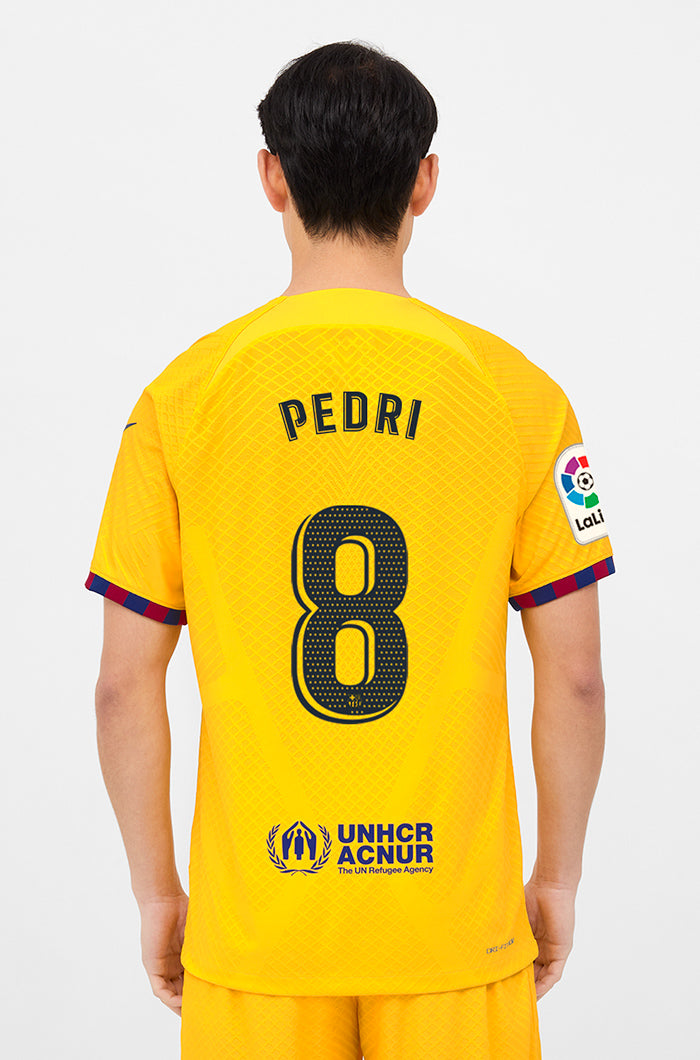 LFP - Camiseta 4ª equipación FC Barcelona 22/23 Edición Jugador - PEDRI