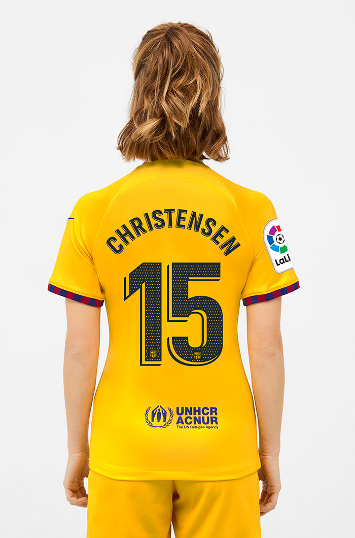 LFP - Camiseta 4ª equipación FC Barcelona 22/23 - Mujer - CHRISTENSEN