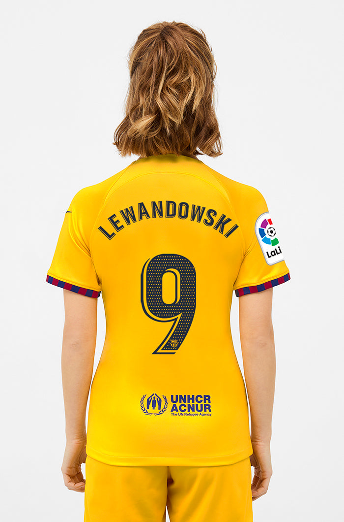LFP - Camiseta 4ª equipación FC Barcelona 22/23 - Mujer - LEWANDOWSKI