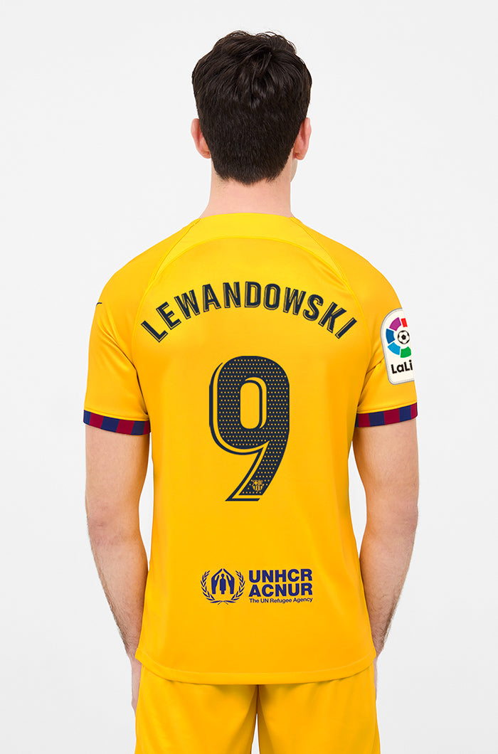 LFP - FC Barcelona fourth shirt 22/23 - LEWANDOWSKI