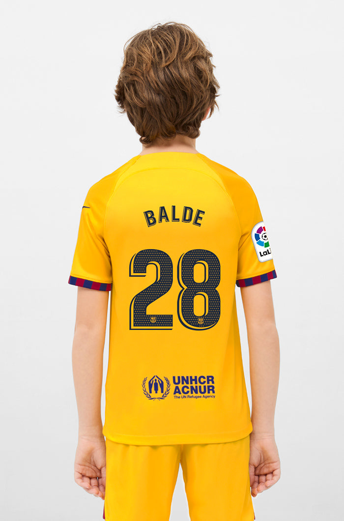 LFP - FC Barcelona fourth shirt 22/23 - Junior - BALDE