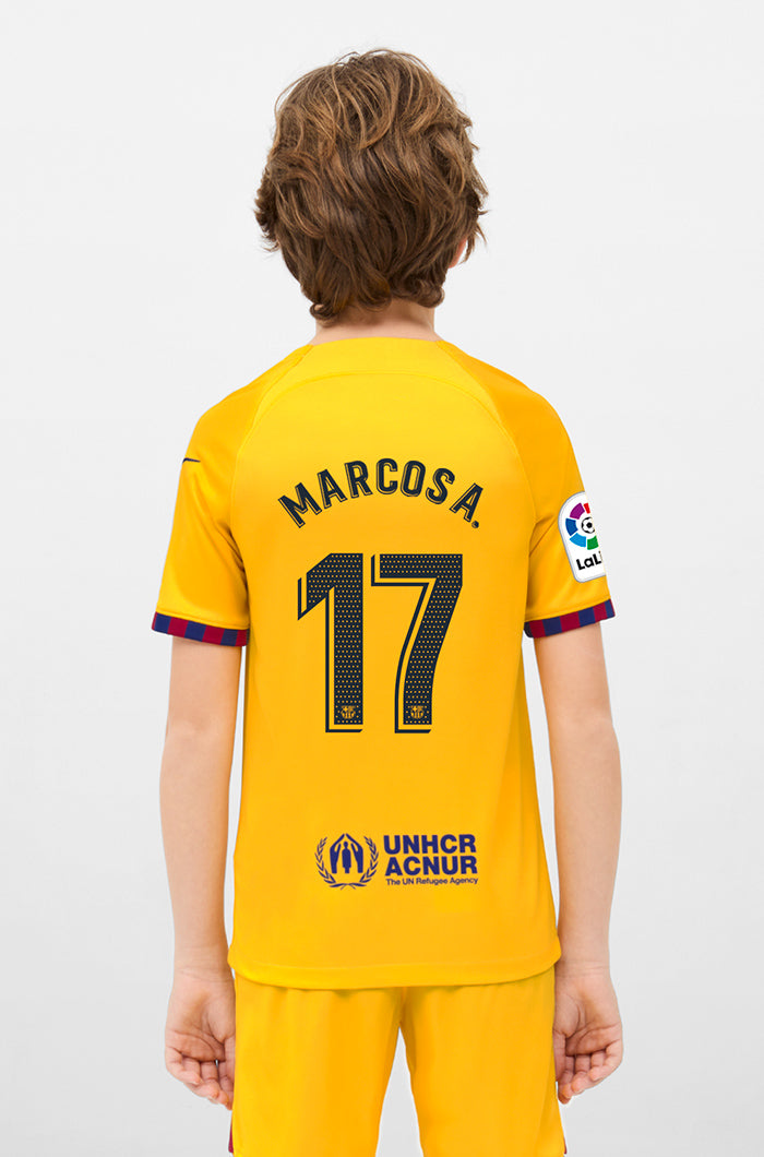 LFP - Maillot quatrième FC Barcelone 22/23 - Junior - MARCOS A.