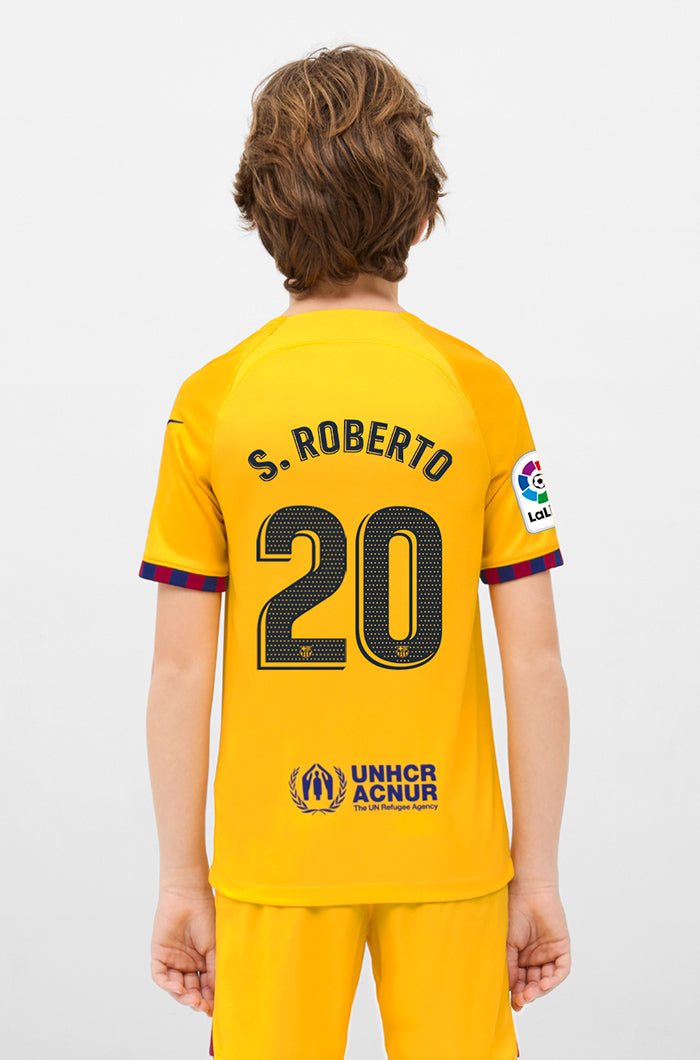 LFP - Camiseta 4ª equipación FC Barcelona 22/23 - Junior - S. ROBERTO