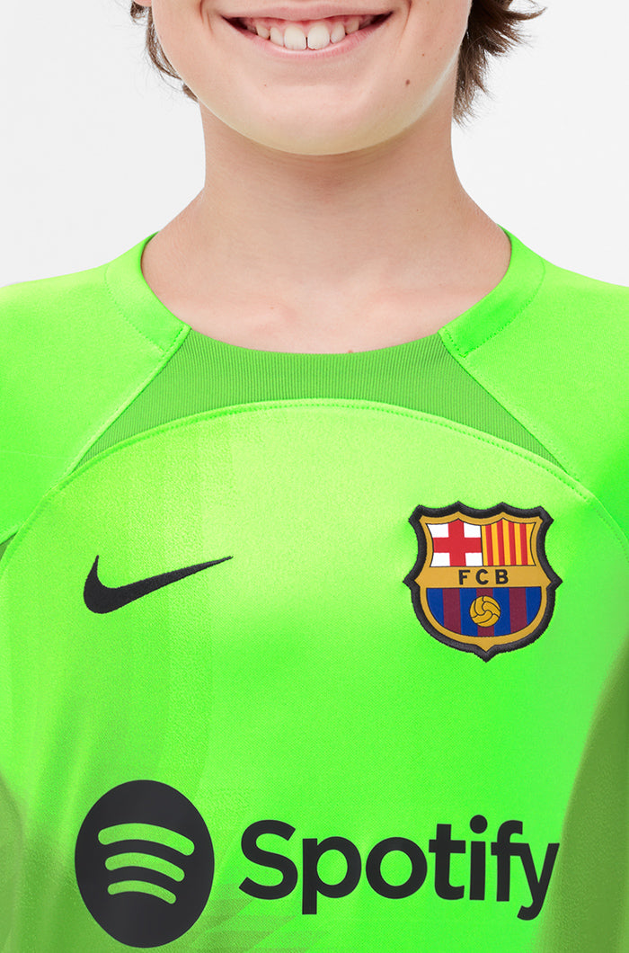 LFP - Camiseta portero FC Barcelona 22/23 - Junior