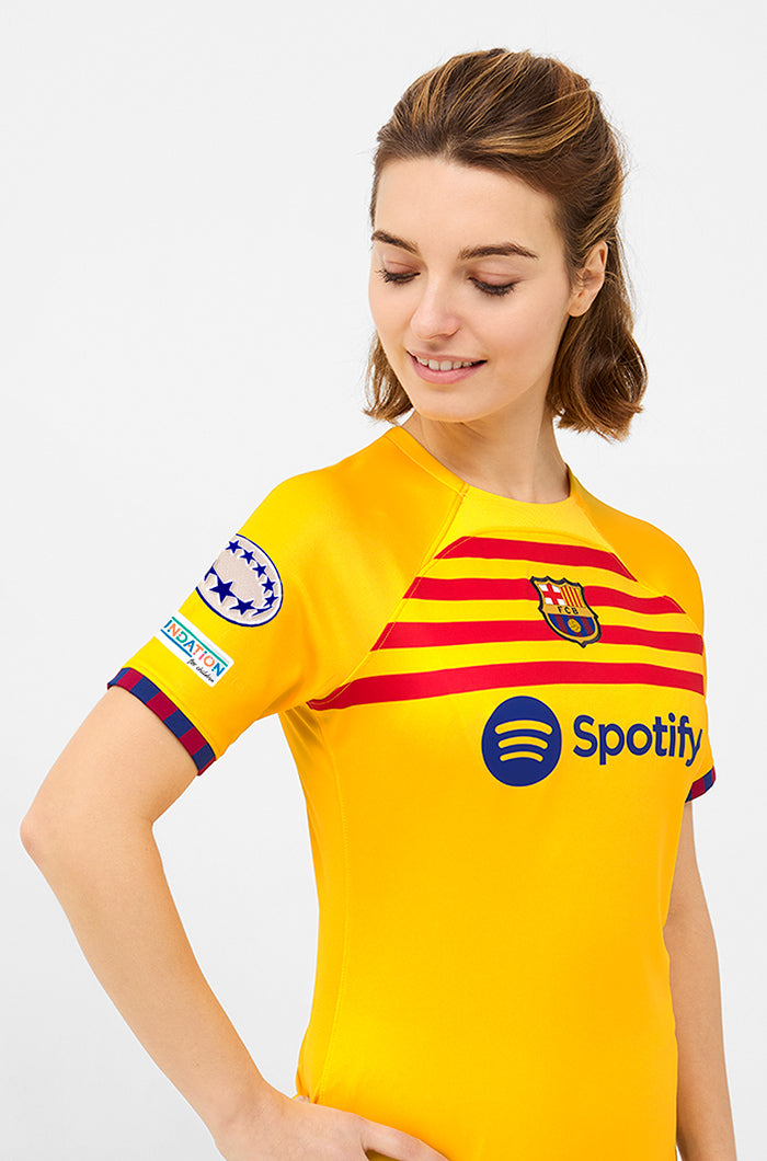 UWCL - Camiseta 4ª equipación FC Barcelona 22/23 - Mujer
