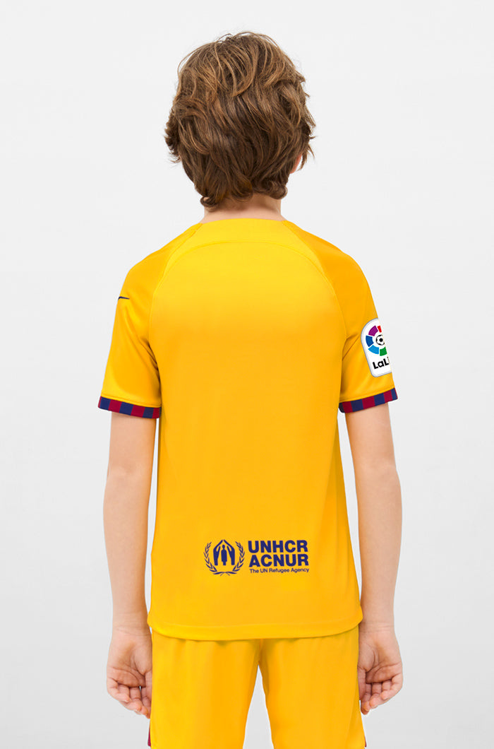 LFP - Camiseta 4ª equipación FC Barcelona 22/23  - Junior