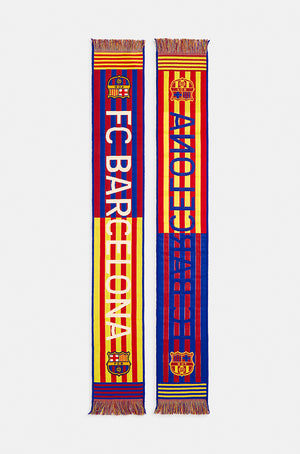 FC Barcelona reversible scarf