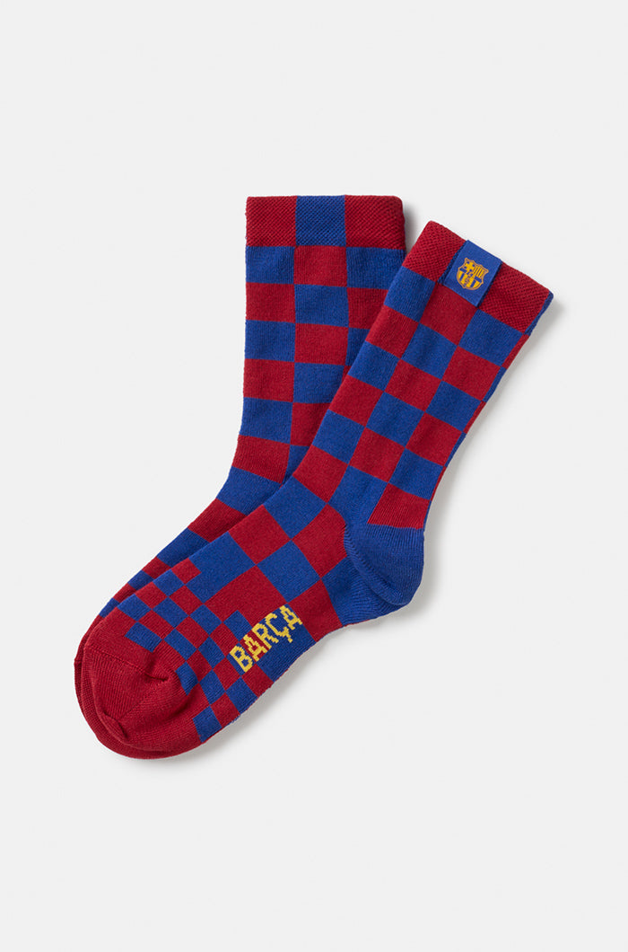 barcelona socks junior