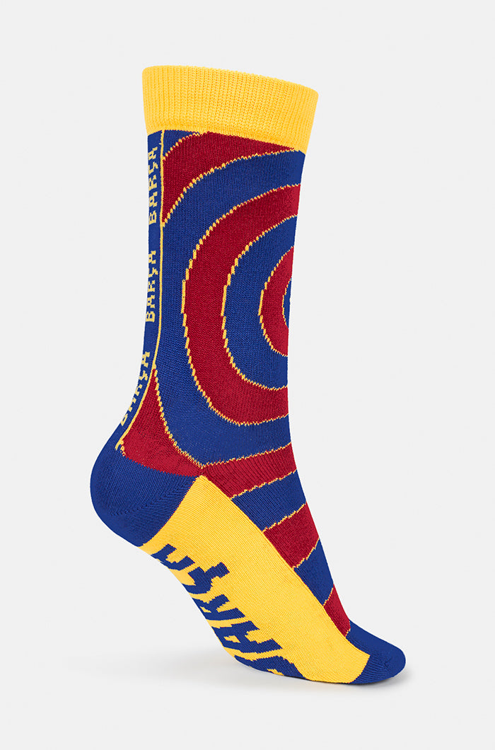 Socken mit Flagge und Wappen des FC Barcelona - Kinder