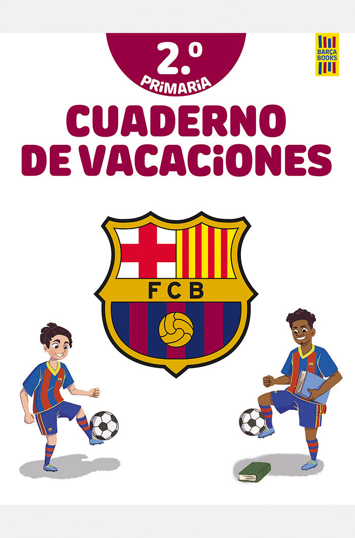 Holiday notebook 2nd grade Barça - Spanish