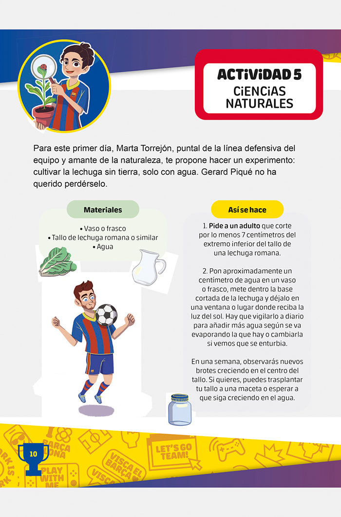 Carnet de vacances 2ème année Barça - Espagnol