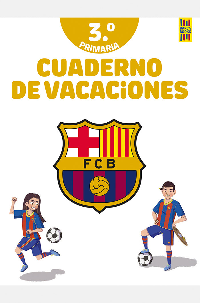 Holiday notebook 3rd grade Barça - Spanish
