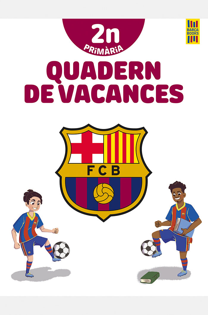 Holiday notebook 2nd grade Barça - Catalan