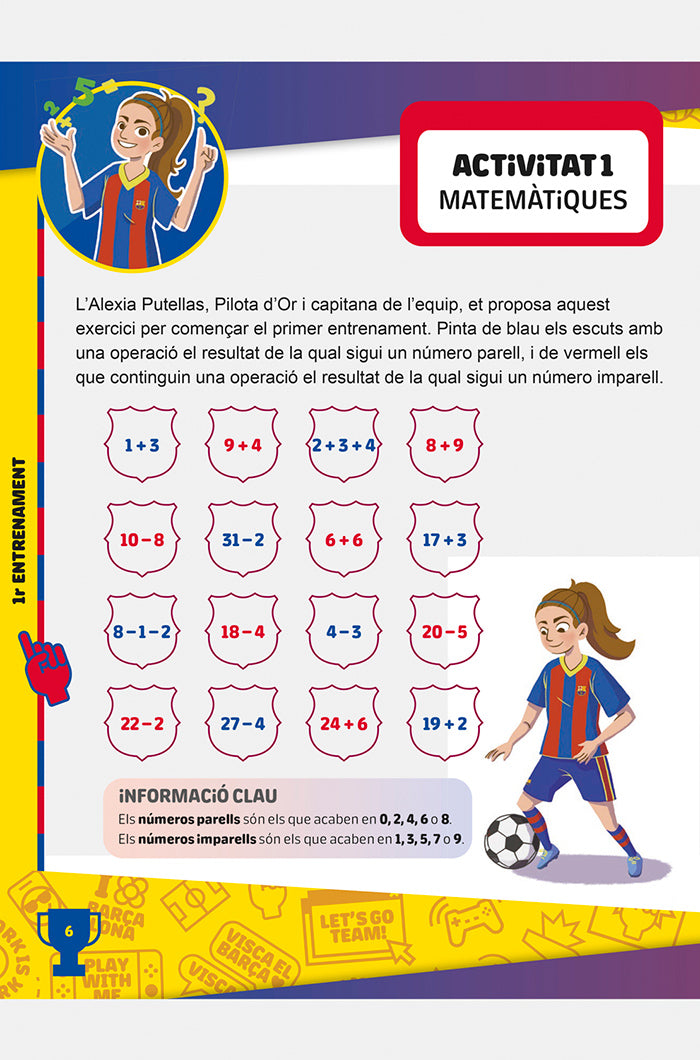 Cuaderno de vacaciones 2º de primaria Barça - Catalán