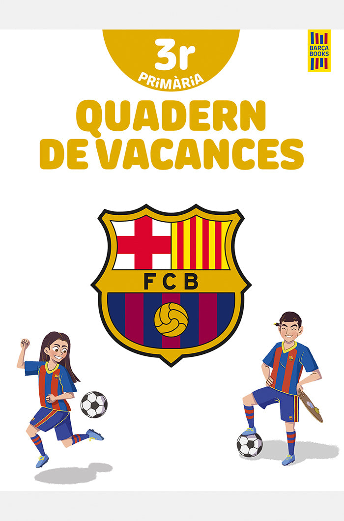 Holiday notebook 3rd grade Barça - Catalan