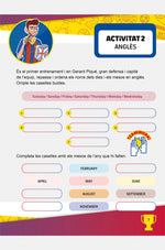 Cuaderno de vacaciones 3º de primaria Barça - Catalán