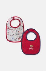 Pack de 2 baberos de algodón del Barça - Bebé