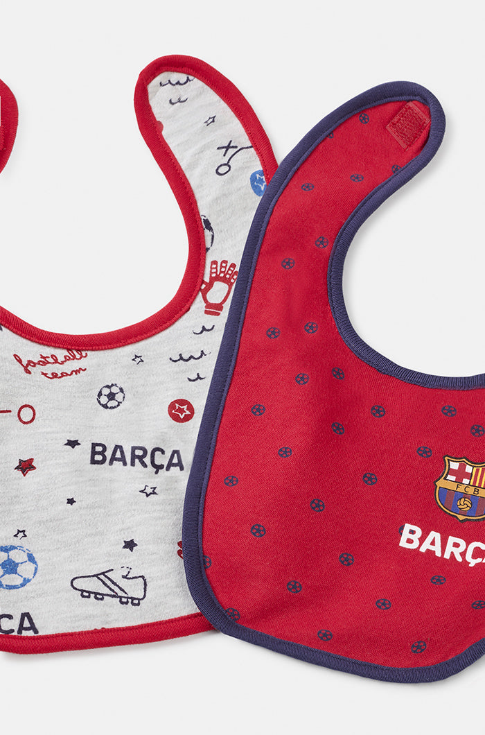 Pack 2 Barça cotton bibs - Baby
