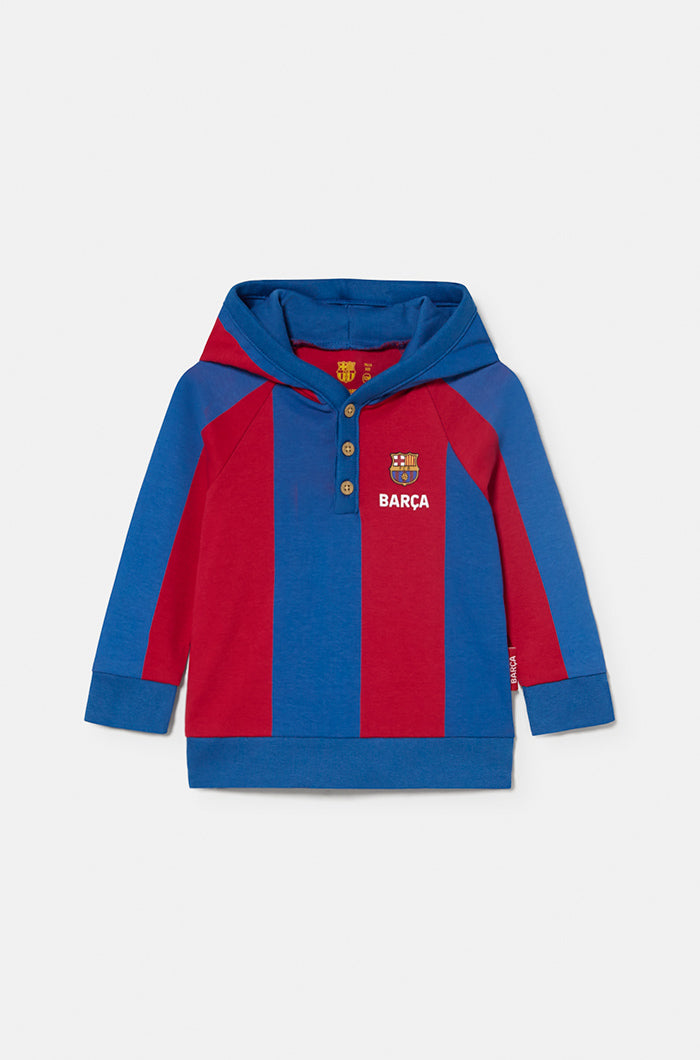 Barça cotton hoodie - Baby