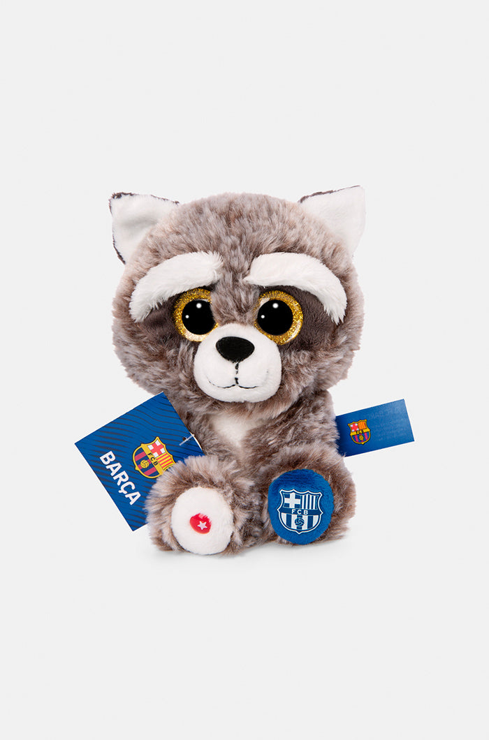 FC Barcelona sensory raccoon plush toy