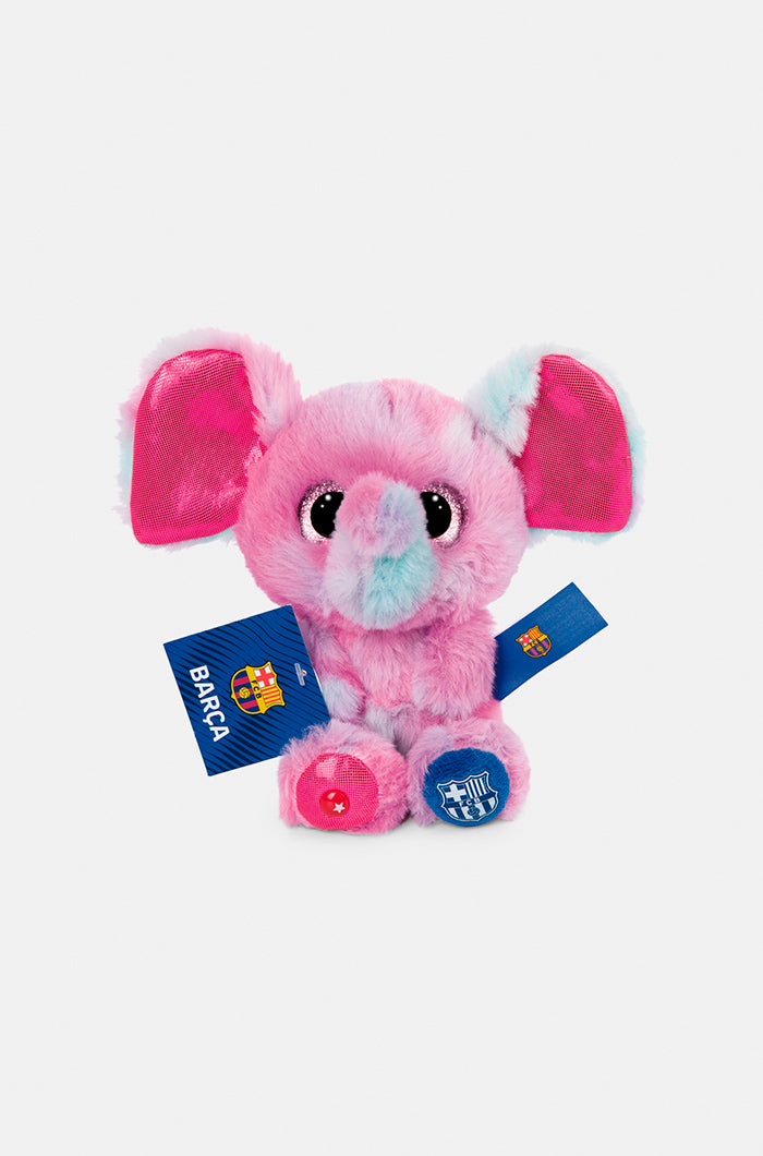 Peluche elefante sensorial FC Barcelona