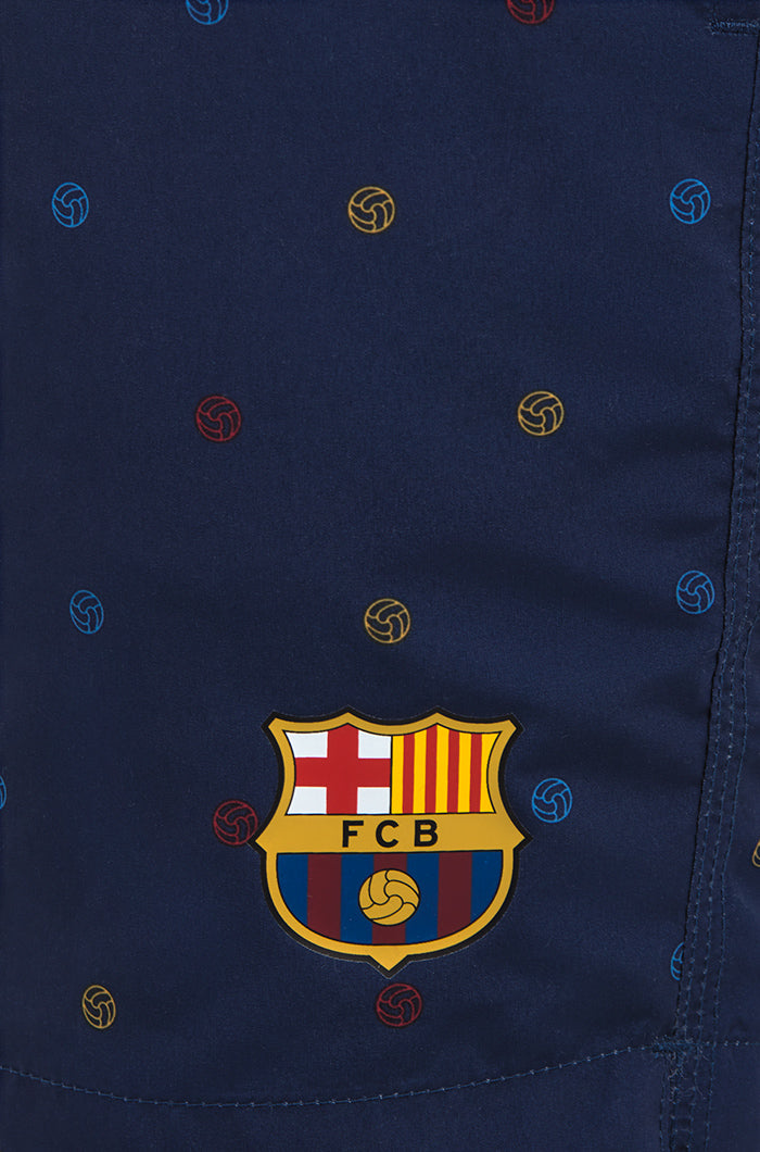 Maillot de bain imprimé Barça