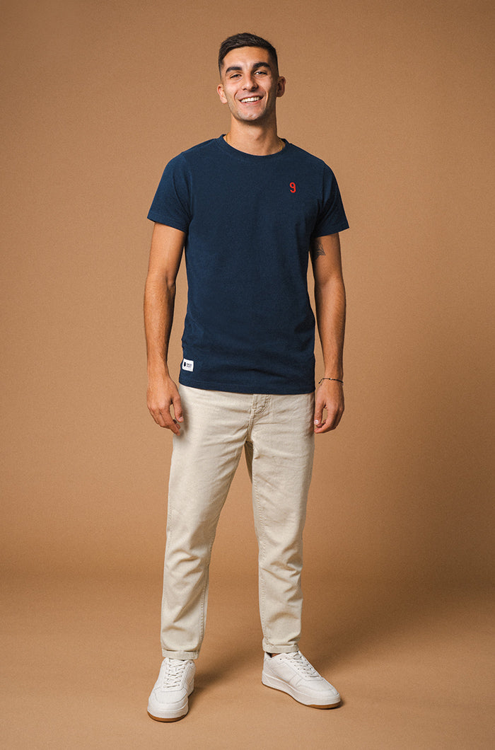 T-Shirt Barça Cruyff "9" blaues 