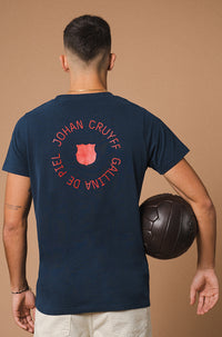 Tee-shirt Barça Cruyff "9" bleu