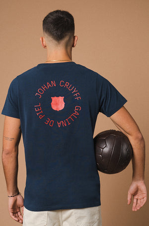 Tee-shirt Barça Cruyff "9" bleu