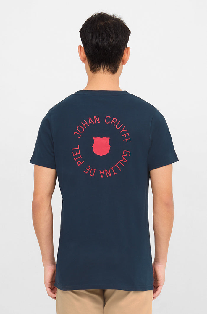 Camiseta azul Barça Cruyff "9"